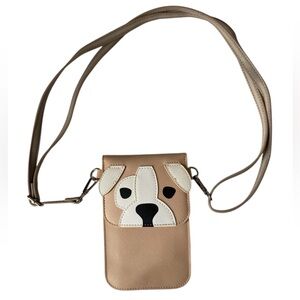 Save The Girls Crossbody Dog Cellphone Card Holder